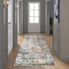 Madison Park Harley Woven Turkish Area Rugs for Living Room, Indoor Dining Accent Modern Home Décor, Ultra Soft Floor Carpets for Dining Room, 7’11″W x 10’L, Abstract Blue/Cream(Newport Multi)