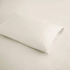 Madison Park 600 TC Cooling Cotton Blend Solid Bed Sheet Set with 16 Inch Deep Pocket, All Season, Soft Bedding-Set, Matching Pillow Case, Full, Blue, 4 Piece(Ivory)