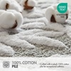 Madison Park Serene Tufted Bath Rug Cotton Absorbent, 21 x 34, Sage Green(Grey)