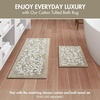 Madison Park Serene Tufted Bath Rug Cotton Absorbent, 21 x 34, Sage Green(Natural)