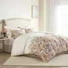 Madison Park Cotton Floral Duvet Cover Set, 3PC Full/Queen(Mariana Multicolor)