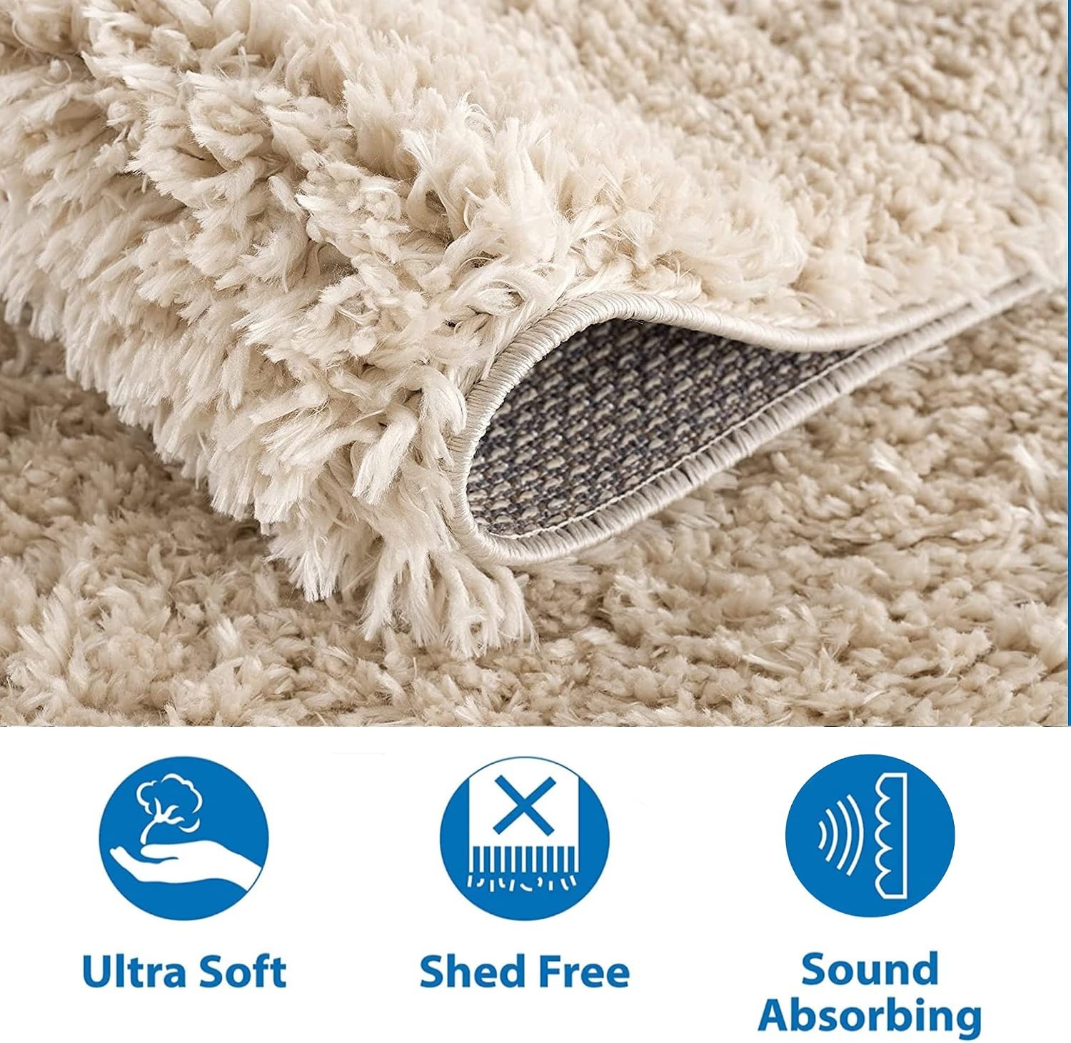 image:imageMadison Park Camdyn Woven Turkish Area Rugs for Living Room Indoor Dining Accent Modern Home Dcor Ultra Soft Floor Carpets for Bedroom 66x9 ft CreamCamdyn Cream
