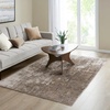 Madison Park Camdyn Woven Turkish Area Rugs for Living Room, Indoor Dining Accent Modern Home Décor, Ultra Soft Floor Carpets for Bedroom, 6’6×9 ft, Cream(Haley  Grey/Cream)