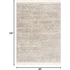 Madison Park Sophia Woven Turkish Area Rugs for Living Room, Diamond Trellis with Tassel, Indoor Dining Accent Modern Home Décor, Ultra Soft Floor High Pile Carpets for Dining Room, 8′ x 10′ Cream