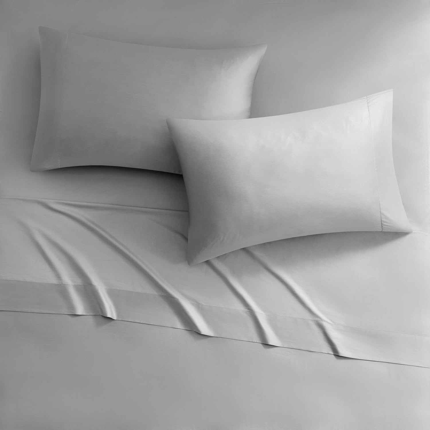 image:imageMadison Park Tencel Lyocell Cotton Blend Sheet Set Queen Size Harbor MistHarbor Mist
