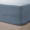 Madison Park Tencel Lyocell Cotton Blend Sheet Set, Queen Size, Harbor Mist(Blue Fog)