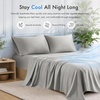 Madison Park Tencel Lyocell Cotton Blend Sheet Set, Queen Size, Harbor Mist(Harbor Mist)