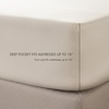 Madison Park Tencel Lyocell Cotton Blend Sheet Set, Queen Size, Harbor Mist(Tofu)