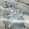Madison Park Floral Kitchen Tier Curtains, 26×24 in, Neutral, 2-Piece, Lana(Blue)