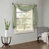 Madison Park Sheer Scarf for Living Room, Lightweight, 42×144 Sage(Sage)