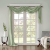 Madison Park Sheer Scarf for Living Room, Lightweight, 42×144 Sage(Sage)