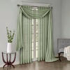 Madison Park Sheer Scarf for Living Room, Lightweight, 42×144 Sage(Sage)
