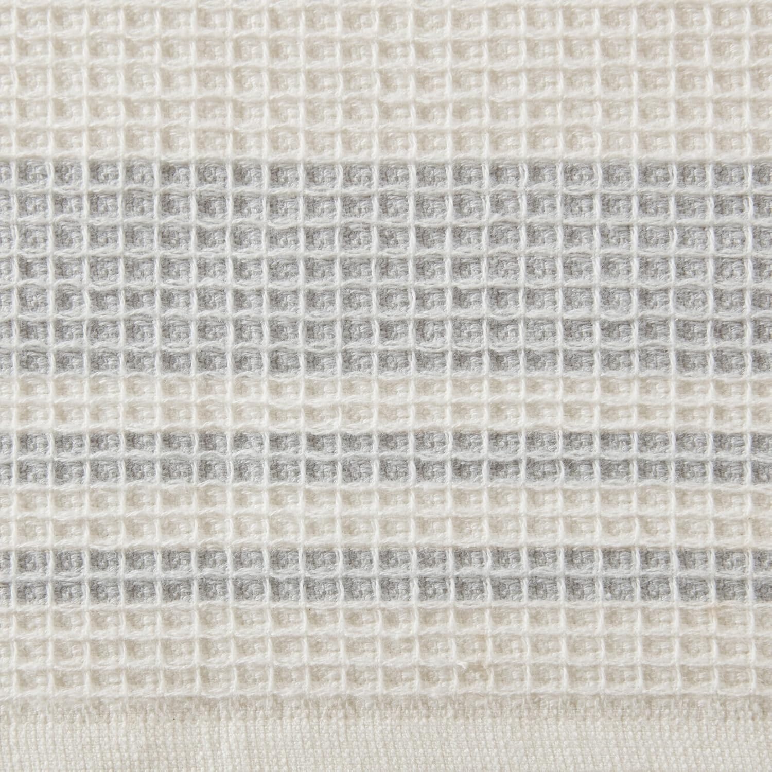 image:imageMadison Park Millstreet Waffle Weave Hand Towel Set of 2 20 x 30 Gray