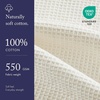 Madison Park Millstreet Waffle Weave Hand Towel Set of 2, 20 x 30, Navy