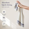 Madison Park Millstreet Waffle Weave Hand Towel Set of 2, 20 x 30, Navy