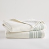 Madison Park Millstreet Waffle Weave Bath Towel Set of 2, 30 x 60, Green