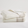 Madison Park Millstreet Waffle Weave Bath Towel Set of 2, 30 x 60, Taupe