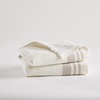Madison Park Millstreet Waffle Weave Hand Towel Set of 2, 20 x 30, Taupe