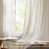 Madison Park Pinch Pleated Curtains, Soft Light Filtering 2-PK 40×96 White(Ivory)