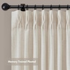 Madison Park Pinch Pleated Curtains, Soft Light Filtering 2-PK 40×96 White(Ivory)