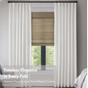 Madison Park Pinch Pleated Curtains, Soft Light Filtering 2-PK 40×96 White(White)